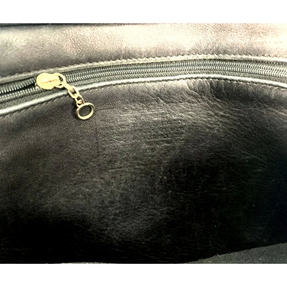 Coach 9134 Vintage Black Leather Legacy Saddle Bag - Picture 9 of 9